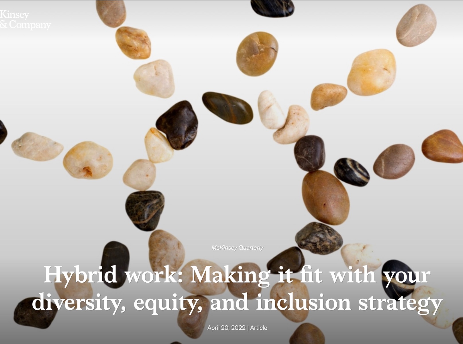 Hybrid work: Making it fit with your diversity, equity, and inclusion strategy